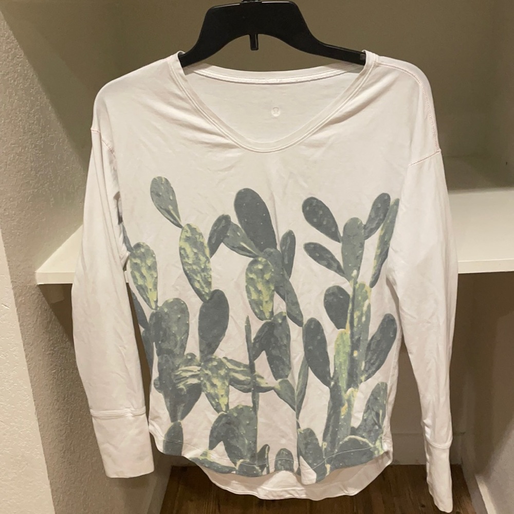 Lulu Lemon Prickly Pear Cactus Top